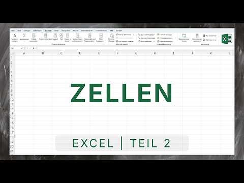Zellen formatieren & rechnen (Autosumme) | Excel Grundlagen #2