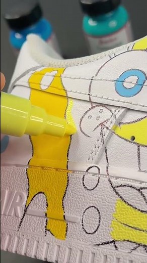 Custom SoongeBob Air Force 1’s!