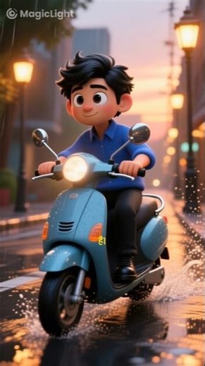 scooter wala #shortvideo #animation #viral #ai