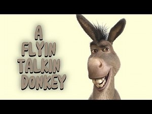 (2001) Shrek | A Flying Talking Donkey🎬