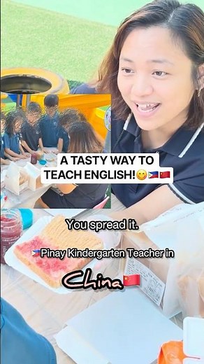 A FUN ESL Sense of Taste Activity! 🎶Sing “Peanut Butter & Jelly” + Make Sandwiches! 🇵🇭🇨🇳 #esl