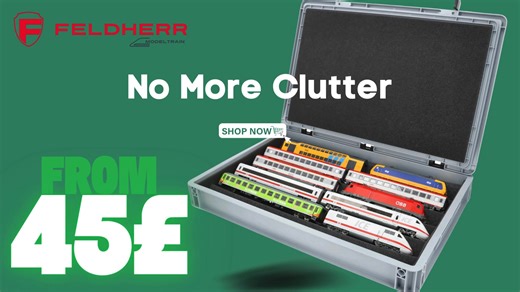 10K views | No More Clutter | Feldherr Model Train | Facebook