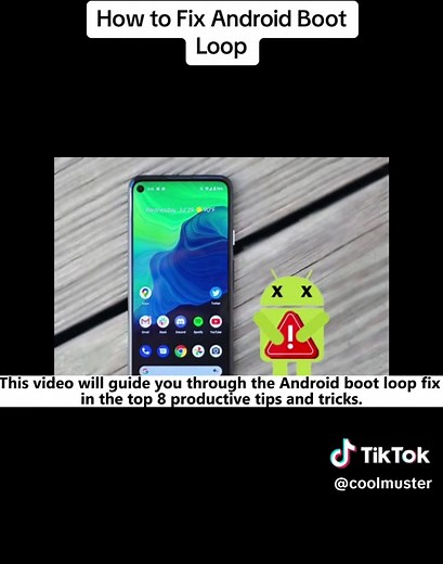 How to fix Android boot loop #howto #fix #bootloop #android #Coolmuster