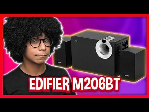 Overview EDIFIER M206BT!!🔈🔥 COMPACTA e COM UM SOM INCRÍVEL!!! Caixa de som BLUETOOTH