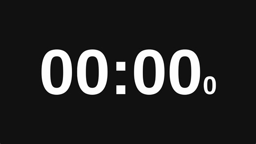 1小时正计时秒表 - Stopwatch - Count Up Timer (1 Hour)