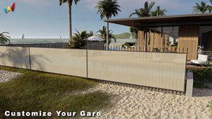 Windscreen4less 4' x 12' Privacy Fence Screen Heavy Duty Windscreen Fencing Cover Windblock Mesh Fabric Shade Cloth with Brass Grommtes for Garden Yard Pool Deck Carport Construction, Green