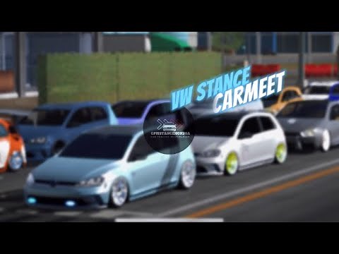 Vw Stance meet up ! | Car Parking Multiplayer
