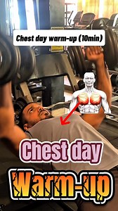 Chest day 10min warm up routine! #Trainwithkd #warmup #warmuproutine #chestday #gym #onlinecoaching | Trainwithkd