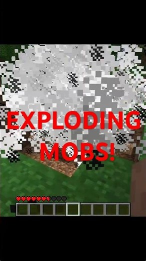 I made EVERY Mob EXPLODE in Minecraft!