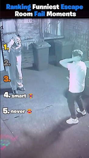 Funniest escape room fails