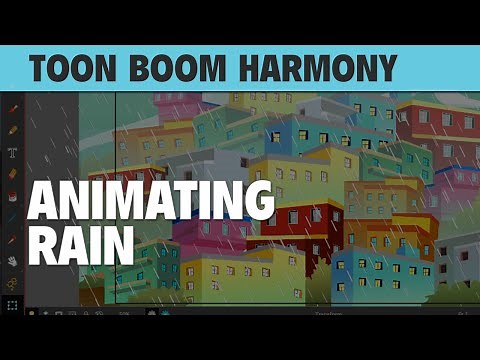 Learn How to Animate Rain in Toon Boom Harmony 12! [REPLAY]