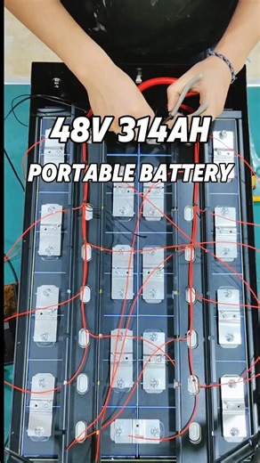 DIY 16kWh RV & Off-Grid Battery (48V 314Ah LiFePO4 Build)#shorts