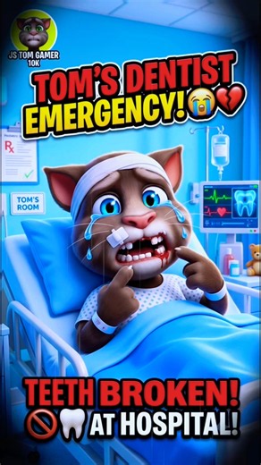 we miss you hank tom🙀Dentist emergency #shorts #alkingtom #gameplay #sad #emotional #shortsfeed 🙀🦷🥹