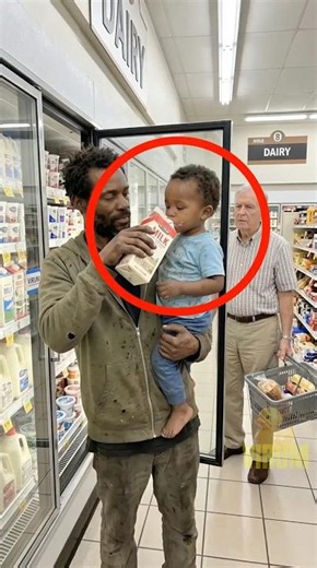 Cop Pursues Homeless Father, Returns With A Cart Of Groceries