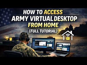 How to Access Army Virtual Desktop from Home (Full Tutorial)