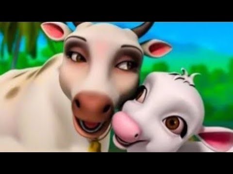 🐄 गैया मेरी गईया | Meri Gaiya Aati Hai | Cow Song For Kids | Hindi Nursery Rhymes | Balgeet