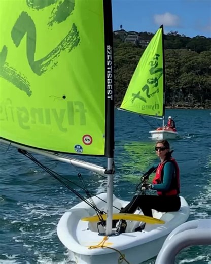 Flying Fish Sailing 🇦🇺 on Instagram: "Weekend dinghy sailing courses – get on the water! ⛵🌊 Looking for a fun, hands-on way to boost your sailing skills? Join our Dinghy Sailing Weekend Courses at Flying Fish! Perfect for beginners and those wanting to sharpen their technique, our courses give you practical experience, expert guidance, and plenty of time on the water. ⚓✨ What you’ll get: Learn to handle dinghies safely and confidently 💪 Master sailing skills in a supportive, friendly environ