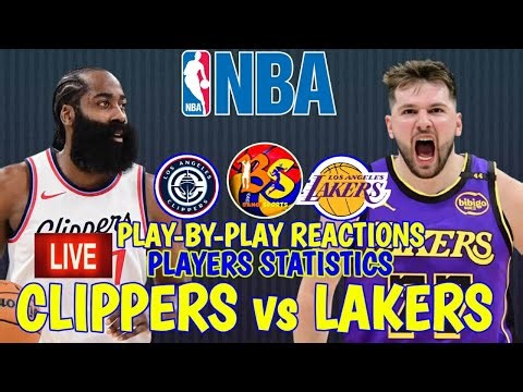 LA LAKERS vs LA CLIPPERS I NBA SEASON 2025-26 I PLAY-BY-PLAY REACTIONS & PLAYERS STATISTICS