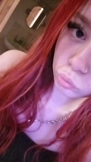 DIY Hair Dye Transition to Bright Red