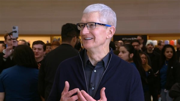 Tim Cook talks new Apple Vision Pro