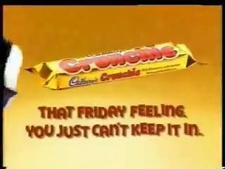 13K views · 251 reactions | Remember this 90s Crunchie advert. 'That Friday Feeling. You Just Can't Keep It In' | The 90s were awesome | Facebook