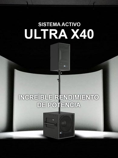 ULTRA-X40: El Altavoz Profesional Perfecto
