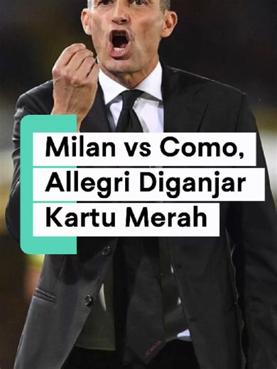 Laga Milan kontra Como berakhir imbang, tapi dramanya jauh lebih panas. Massimiliano Allegri dan Cesc Fabregas sama-sama diusir wasit menit ke-80. Allegri menuding Fabregas menarik baju Saelemaekers saat serangan balik krusial. Reaksi pemain memicu adu mulut di pinggir lapangan, tensi langsung melonjak. Ironisnya, Fabregas lolos tanpa sanksi, sementara Allegri harus angkat tangan. Sepakbola Italia kembali menunjukkan, drama sering lebih keras dari skor akhir. #turumedia #acmilan#seriea #allegri 