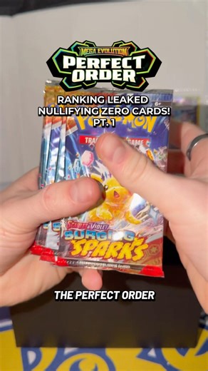 What are your thoughts on the leaked Nullifying Zero (perfect order in English) cards? #pokemon