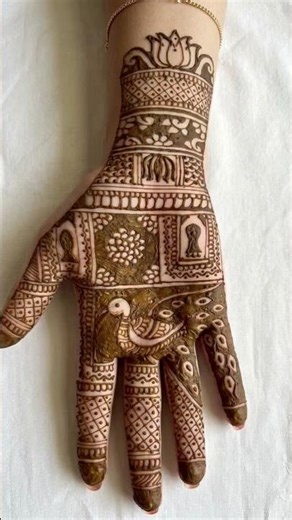 Mehendi design 112#mehndi #henna #ytshorts#youtubeshorts #bridalmehndi #mehendidesigns #trending