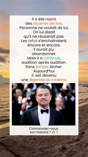 Leonardo DiCaprio - Un acteur légendaire 🎥🔥