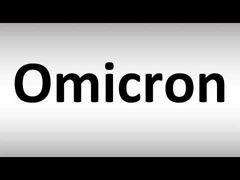 How to Pronounce Omicron