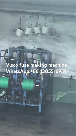 Fireworks visco fuse machine