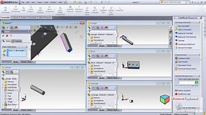 How to use multiple windows in solidworks