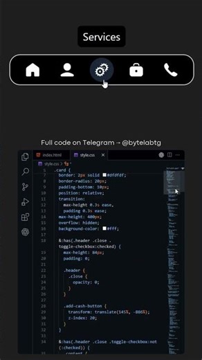 Moderen UI menu (HTML/TAILWILD) #coding #python #css #html #js #javascript #tailwind #tailwindcss