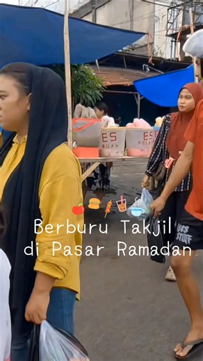 Takjil Hunting at Ramadan Market Near Gusher Market 2026 #ramadan #iftar #shorts