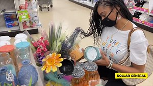 Let's go shopping with Ashley. 🛒 Take a peek at our expanded home decor section called DG Finds, filled with unexpected finds and unlimited savings. See more DG Finds at http://ms.spr.ly/6181X6xJh. | Dollar General