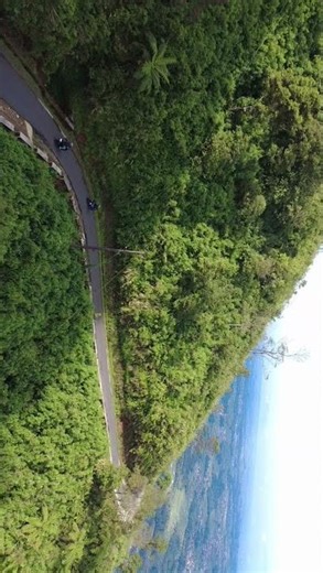 Mountain road #drone #nature #travel