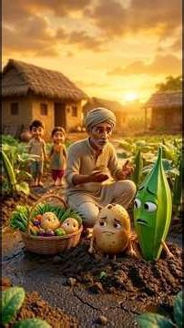 Potato and lady finger objective talk#viralvideo #funny #objectivetalk #youtubeshorts #comedy