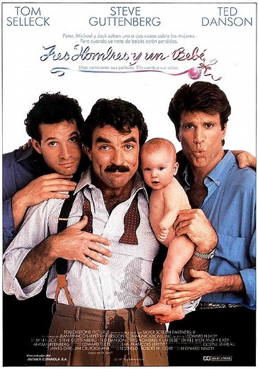 Tres hombres y un bebé - película: Ver online en español