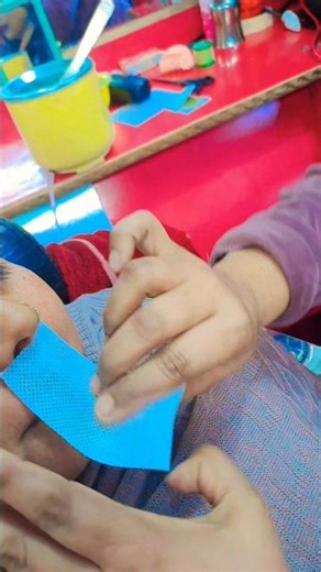 full face wax tutorial#_____✅✅