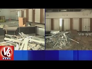 Telangana Bhavan Renovation Work Begins | Hyderabad | V6 News