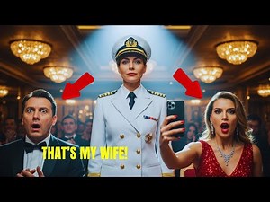 Undercover Wife Exposes Cheating Husband on Cruise—When She Walks Out as CAPTAIN, He Freezes