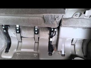 Sienna power 3rd row seat fix with $2 spring