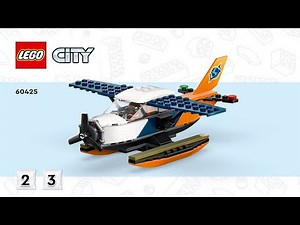 LEGO instructions - City - Jungle Exploration - 60425 - Jungle Explorer Water Plane (Book 2)