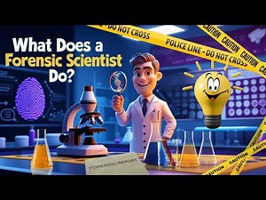 Careers in Science for Kids🔬 STEM Jobs Explained: Forensic Scientist Interview for Elementary Kid
