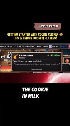 Getting Started with Cookie Clicker: Tips & Tricks for New Players! #shorts