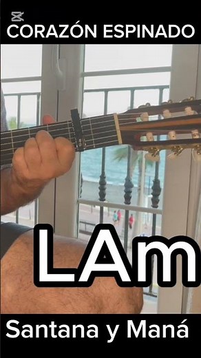 CORAZÓN ESPINADO, Carlos Santana y Maná. Acordes, guitarra, tutorial.