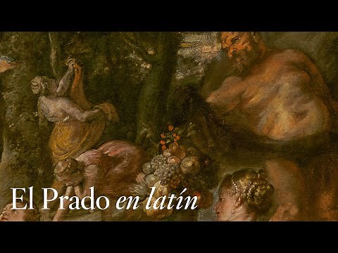 "Nymphs and Satyrs" by Rubens with comments in Latin