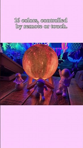 Galaxy Moon Lamp Review 2025 🌙 Brightworld 16 Colors LED Lamp Perfect Gift for Kids