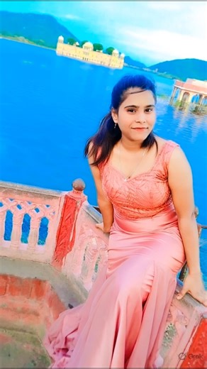 Exploring the Floating Palace of Jaipur 💖🫶 #jalmahal #japurvibes #pinkcity #viral #travalvlogger